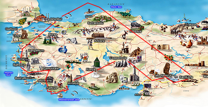 Turkey Itinerary